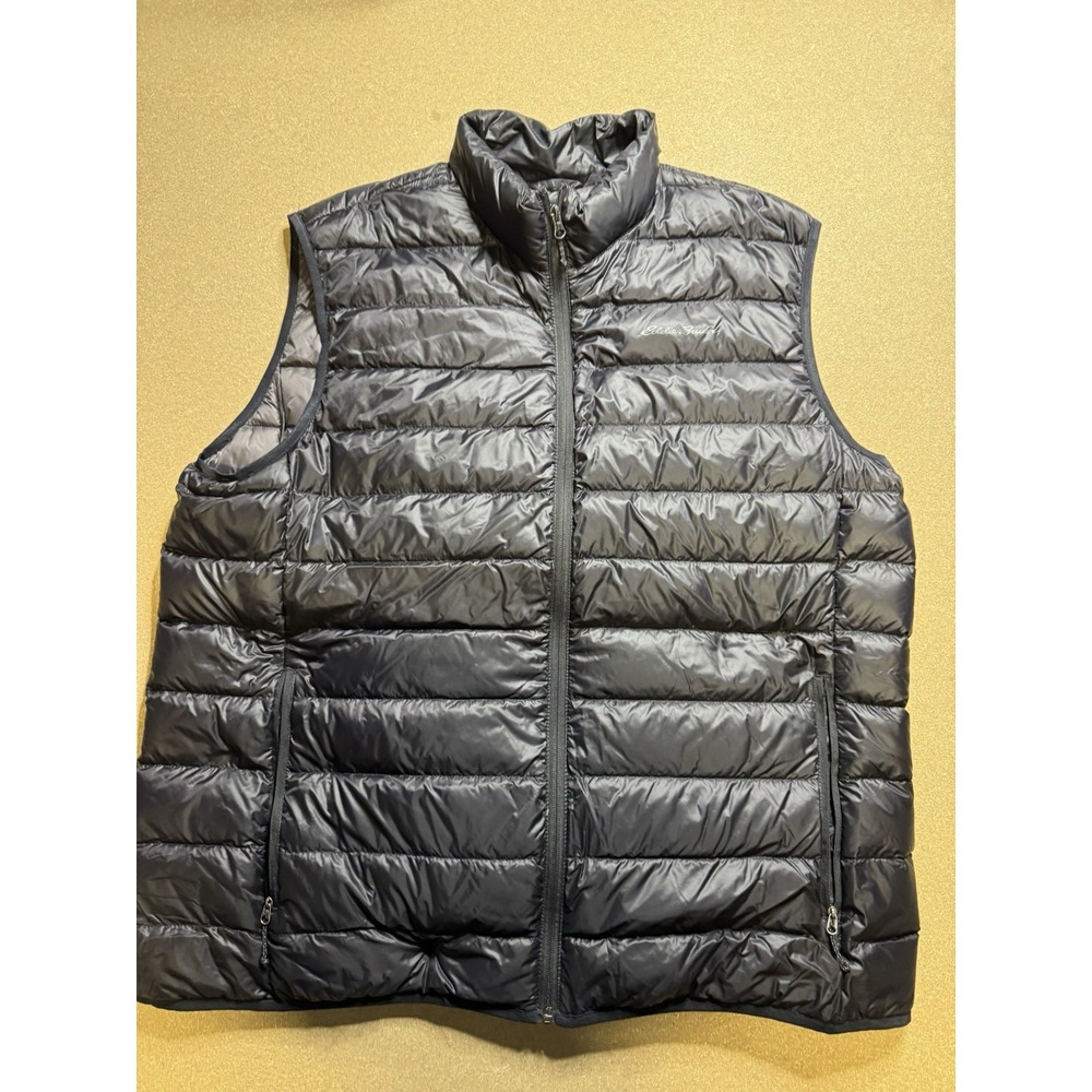 Eddie Bauer Light Weight Vest Mens Sz Xl Puffer Quilted Outdoor $89 - Picture 1 of 8